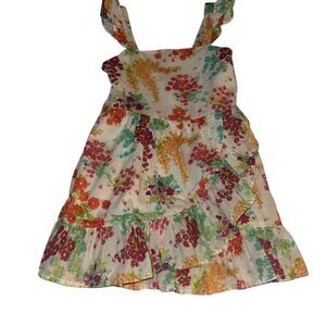 Janie and Jack Girls’ size 3 summer flowered lined dress
